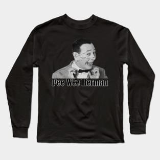 Pee Wee Herman Long Sleeve T-Shirt